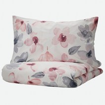 이케아 라프뉘클라르 이불커버+베개커버 150x200/50x80cm 침구 싱글 차렵 사계절 신혼 혼수 기숙사 콘도 펜션