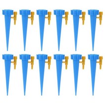 비닐하우스 자재 하우스용 비닐 클립 커넥터 12pcs 병 드립퍼 드립 관개 시스템 꽃, 12pcs 블루
