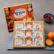 [엘가] 수제 쿠키 한라봉 랑그드샤(대) 18개입, 단품