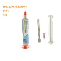 용접 남땜 용품주석 솔더 페이스트 플럭스 중간 온도 183°c 전화 마더보드용 주석 크림 솔더링 페이스트 pcb bga smd 수리 5542g, d