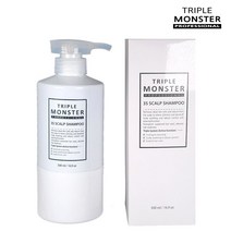 지루성두피샴푸 트리트 몬스터 3S 스칼프 샴푸 500ml