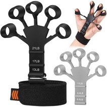 실리콘 gripster 그립 강화제 손가락 들것 손 그립 트레이너 체육관 피트니스 훈련 및 운동 dropshipping, 2개, 02 2pcs A