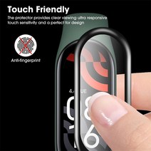 텐터 우레탄창 제약 천막사 9D 화면 보호기 Xiaomi mi 시계 7 6 5 4 전체 커버 부드러운 유리 Xiaomi Miban, 05 5개 낱개구성 _02 For Mi Band 5