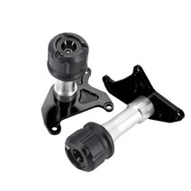 오토바이 액세서리 엔진 커버 충돌 패드 프레임 슬라이더 보호대 Honda Grom MSX125 2016, 04 Black
