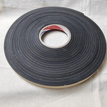 스폰지 고무박킹 완충 EVA 테이프 5T X 25mm X 10m EVA테이프 완충 패킹테이프 박킹테이프, 단품