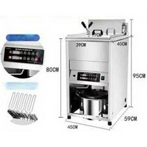 상업용 튀김기계 너겟 김말이 오징어튀김 치킨, 가용성 오일 디지털 30L 220V - 6KW