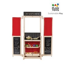 플랜토이즈 원목장난감 주방놀이 플레이 센터 3700, 단품