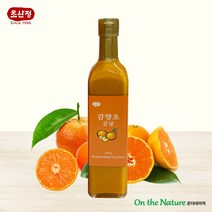 초산정 한상준 제주 감향초감귤 감향귤식초 610g 새콤한 샐러드드레싱 감귤식초