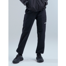 고프코어 플렉서블 여성 카고팬츠 (BLACK)