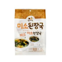 pulmuone 생가득 미소된장국(8g*5개입), 20개입, 8g