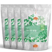 비옴 100% 미나리 파우더, 4개, 300g