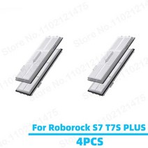 Roborock S7 S70 S75 T7S PLUS 용 먼지통 교체용 부품 쓰레기통 세척 가능 HEPA 필터 로봇 진공 청소기 액세서리, [09] Filter 4PCS, 09 Filter 4PCS