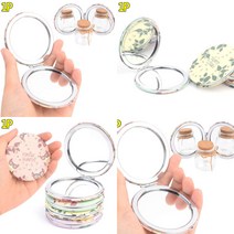 접이식 원형 양면 손거울 휴대용손거울 미니손거울 휴대용거울 휴대용미니손거울