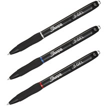 샤피 S.GEL펜 0.38mm 0.5mm 0.7mm 중성펜, 0.38mm 블랙