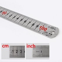 도배재단용 1M 양면측정 인치포함 철직자 오피스용품 가구길이