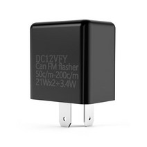 오토바이 LED 윙카 릴레이 12V 2P타입 속도조절, 블랙, 1개