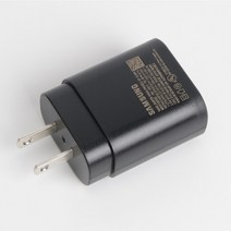 C타입 고속충전기 Samsung A53 A33 A52 A32 F52 S22 S21 S20 슈퍼 빠른 충전기 25W EU 전원 어댑터 EP-TA80, 07 Only Black US Plug