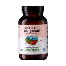 Maxi Health CoQ10 유비퀴놀 100mg Coenzyme CoQ 60개