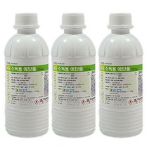 케어 소독용 에탄올 83% 250ml 3개 손 피부 알코올 알콜 청소 수술 약국
