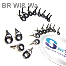 바다 루어 낚시대 낚싯 대 볼락 농어 광어 우럭 참돔 돌돔 BR Wi & Wa 바다 가이드 한 다리 작, 02 Black_03 Size 5