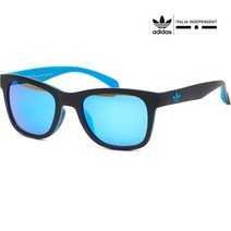 룩플러스 아디다스 선글라스 AOR004 009 027 블루 미러 뿔테