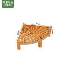 조립식 평상 야외 원두막 용테이블 테라스 좌식 용 우드, 1㎡, 옐로우계열 코너 90*90*20