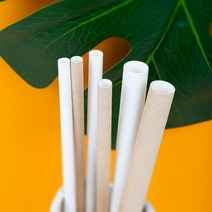 나우스팩 화이트 크라프트 종이빨대 벌크포장 (3000개) - 6mm 7mm 12mm, 화이트 12mm 벌크포장 (3000개), 3000개