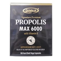 Origin A 오리진에이 프로폴리스 맥스 6000 비타민 E 함유 180정