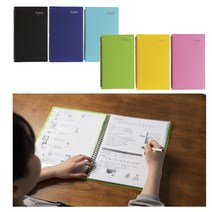 악보화일 뉴플러스 A4 50매 파일철 서류 필기 정리, 진청