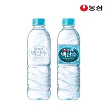 [KT알파쇼핑]농심 백산수 500미리 40병 생수, 대/백산수 500미리 40병, 대/백산수 500미리 40병_개당 용량_상세페이지참조