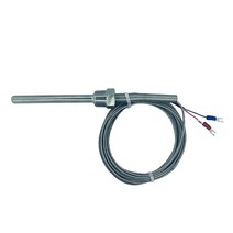 온도 센서 K 타입 열전대 센서 스테인리스 스틸 탐침 방수 기능 2m 케이블 포함