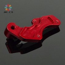 오토바이 CNC 브레이크 디스크 어댑터 브래킷 320MM 혼다 CR125E CR125R CRE CRF 125 250 450 CR250R CRF250X CRF250R CRF450R, 빨간
