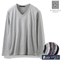 [해리슨*] [해리슨]해리슨 TR 브이넥 긴팔티 MJF1080
