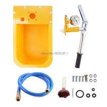 유압 펌프 실린더 리프팅 수압 테스터 펌프 2.5mpa 파이프라인 테스터 25kg 수동 유압 테스터 펌프 whosaleamp dropship, 없음