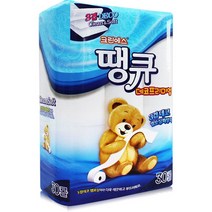 크린에스 땡큐 데코 프리미엄 3겹 화장지 30롤 2팩 총60롤