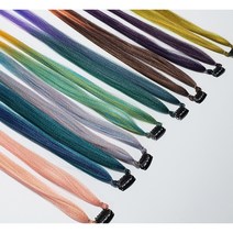 [피플앤제이]핀형식 레게머리 점보 블레이즈 힙합 다양한 컬러 셀프 땋은머리 흑인머리, NO.8(오렌지/옐로우/그린)