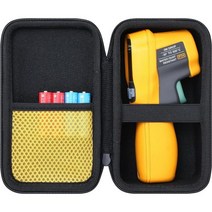 Fluke 62 Max 64 59 미니 적외선 IR 온도계용 co2CREA 하드 여행용 케, Yellow Case