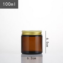양초만들기 향초 캔들만들기 뚜껑이 있는 유리 양초 항아리 6 개 도매 빈 용기 100/250ml DIY 수제 향기로, 04 100ml Golden lid lid