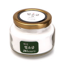 백석빛소금 24시간 용융소금 분말/알갱이 병포장(250g), 1개, 분말(250g), 250g