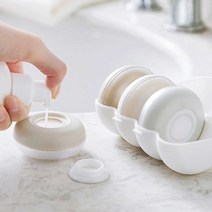까만콩에스 품쇼핑몰 간편 소분 워시 휴대공병 로션샴푸 펌핑 원형 5WAD826D, 1개, 본상품선택