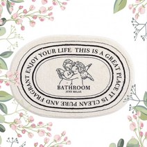 발매트 상품 엔젤 천사 미니러그 욕실 화장실 주방 북유럽 스타일