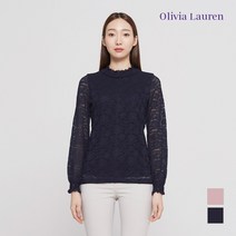 [올리비아로렌] 페미닌 레이스 스모킹커프스 티셔츠_VOCALWS2121