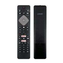 Philips NETFLIX Rakuten tv 398GR10BEPHN0019CR BRC0884305/01 용 리모컨 교체용, 한개옵션0