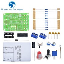 1Set ICL8038 모 놀리 식 기능 신호 발생기 모듈 DIY 키트 사인파 삼각형 주파수 발생기 커패시터 인덕터, 한개옵션0