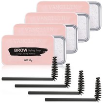 눈썹타투펜 펜슬 타투 아이브로우틴트 마스카라 브로우펜 4피스 아이브로우 솝 브로우 스타일링 4D 젤 래스팅 눈썹 세팅 워터프루프 메이크업 포마드 코스메틱 자연스러운 눈썹을 위해, 단일수량