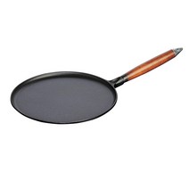 독일 직배송 STAUB 스타우브 팬케이크 크레페 크레이프 팬 나무손잡이 28cm