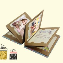 생일축하 앨범책 만들기-5인용 만들기교구 교구소품