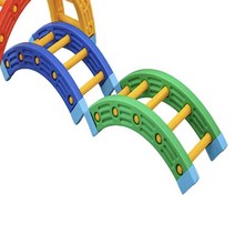 유아체육 구름다리 키즈 카페 놀이기구 교구 균형, B모델 그레이 + 사진참조