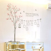 홈카페인테리어 봄나무 완-C타입 벽데코