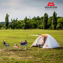 [마운틴이큅먼트] 피싱 돔 텐트 2 오렌지 캠핑 낚시 감성 야외활동 햇빛차단 가족텐트